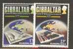 GIBRALTAR 1984 EUROPA CEPT SET MNH - 1984