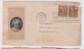 United States FDC 1938, Martha Washinton, First Lady Of The Land, As Scan - 1851-1940