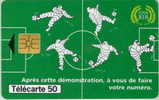 # France 855 F871 MICHELIN 50u So3 T2G 05.98  -sport,football- Tres Bon Etat - 1998