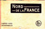 Cpa  Nord De La France Carnet De10 Cartes Postale Détachables - Nord-Pas-de-Calais