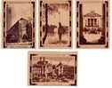 VIGNETTE - IMAGE - CHOCOLAT MENIER - MONUMENT - VILLE - LOT DE 4 - Chocolat