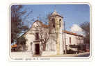 Portugal Cor 6809 – AZEITÃO - IGREJA DE S. LOURENÇO - FACHADA PRINCIPAL - Setúbal