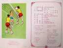 Folder 1984 Sport Stamps - Volleyball - Pallavolo