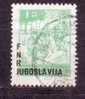 Yugoslavia 1949 Mino 591 B Shift Overprint Defective - Used Stamps