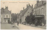 CPA LA GUERCHE - PLACE DU MARCHE COTE NORD - La Guerche Sur L'Aubois