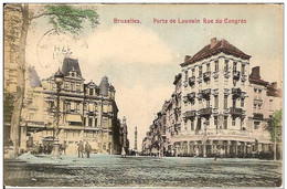 BRUXELLES-PORTE DE LOUVAIN-RUE DU CONGRES - Avenues, Boulevards