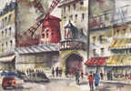 LE MOULIN ROUGE , Pigale ,Carte Numéro 11 - Cabaret