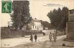 91  ANGERVILLE LA GARE DES CHEMINS DE FER DU P .O 1914 - Angerville