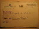 CASTELLON 1983 A Ribeira Coruña Juzgado Distrito 2 Court Of Justice Ley Law Franquicia Sobre Cover Lettre - Postage Free