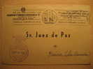 CASTELLON 1977 A Boiro Coruña Juzgado 1ª Inst Nº2 Court Of Justice Ley Law Franquicia Sobre Frontal Front Cover Lettre - Postage Free