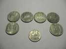 Lot 5ct 1941 + 2x10ct 1941 + 10ct 1940 + 3x10ct 1945 Espagne - 10 Centimos