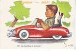 Fantaisies - Enfants - Illustrateurs - Voitures - Automobile -  RF20859 - Bon  état - Other & Unclassified