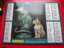 CALENDRIER-CHAT   -ALMANACH DU FACTEUR-2004-PHOTOS AVEC DES CHATS -PHOTO J.CARTIER BRESSON - Groot Formaat: 2001-...