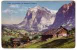 SWITZERLAND - GRIN DEL WALD, Wetterhorn, Panorama, 1914. - Wald