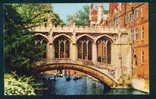 CAMBRIDGE - THE BRIDGE OF SIGHS, ST. JOHN' S COLLEGE - Great Britain Grande-Bretagne Grossbritannien Gran Bretagna 66118 - Cambridge