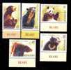 Romania 2008 SET+ LABELS MODEL B, MNH BEARS ,OURS. - Orsi