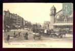 France: Le Havre Place De La Gare Et Cours De La Republic. Creased Top And Upper Right Corner          (B2 - 33) - Station