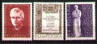 Poland 1967 Mi 1777-1779 MNH VF - Unused Stamps