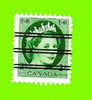 Timbre Oblitéré Used Mint Stamp Selo Carimbado Reine Queen Elizabeth 2 Cents CANADA - Gebraucht