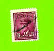 Timbre Oblitéré Used Mint Stamp Selo Carimbado Georges VI 3 Cents CANADA - Oblitérés
