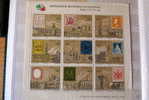 ITALIA 1985 FOLIETTO ESPOSIZIONE FILATELIA ITALIA 85 MNH - Blokken & Velletjes