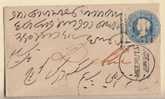 1899 India QV Postal Stationery Cover Cancel Delhi-Meerut Nice Item To Buy - Sobres