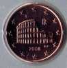 **  5 CENT ITALIE 2008 PIECE  NEUVE ** - Italy