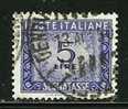 ● ITALIA 1947 / 54 - SEGNATASSE - N. 101 Usati - Fil. SA - Cat. ? €  - Lotto N. 5886 - Strafport