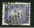 ● ITALIA 1947 / 54 - SEGNATASSE - N. 101 Usati - Fil. SA - Cat. ? €  - Lotto N. 5887 - Postage Due