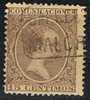 Carteria Oficial Tipo II MALGRAT (Barcelona) Negro - Used Stamps