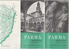 B0041  Brochure Pubblicitaria PARMA ENIT 1961/Busseto/Salsomaggiore, Terme Berzieri/Fontanellato - Turismo, Viajes