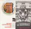 B0044  Brochure Pubblicitaria CASTELLO Di SANTENA - Museo Cavour Anni ´60 - Turismo, Viaggi