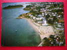 CPM 1976-29-FINISTERE-TREBOUL-LA PLAGE DES SABLES BLANCS ,AU LOINTAIN,L'ILE TRISTAN ET LE PORT DE DOUARNENEZ-3 PHOTOS - Tréboul