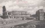 ROMA - IL COLOSSEO NEL 1899, VIAGGIATA - Coliseo