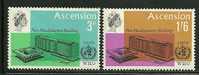 Ascension   WHO Headquartes    Set   SC# 102-03 MNH** - Ascensione