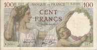 -  BILLET DE 100 FRANCS -  SULLY - 307 - QE.3.4.1941.QE - 100 F 1939-1942 ''Sully''