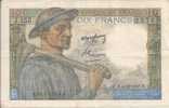 - BILLET DE 10  FRANCS - MINEUR - 05769 - E-4-12-1947 -E - - 10 F 1941-1949 ''Mineur''