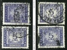 ● ITALIA 1947 / 54 - SEGNATASSE - N. 101/I Usati - Fil. DB - Cat. ? € - L. 5904 /05 - Segnatasse