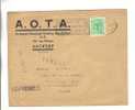 Belgique - Enveloppe AOTA - Flamme Koopt De Antiteringzegels 17-12-51 - 29-2-52  ANTWERPEN 2/21952 - Cartas & Documentos