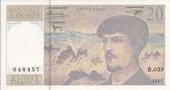 - BILLET DE 20 FRANCS - DEBUSSY -  048457 - 1997 - 20 F 1980-1997 ''Debussy''