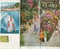 B0053 Brochure Pubblicitaria COMO ENIT Anni ´60/Cernobbio/Varenna/Sci Nautico Acrobatico/Brianza/Cantù/Valsassina - Turismo, Viajes