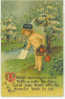 GREETING - VALENTINE - Loves Messenger - CUPID MAILMAN - EMBOSSED - 1909 - Valentine's Day