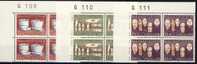 #Greenland 1988. Tools. Blocks Of 4: Corner No. G 109-111. Michel 186-88. MNH(**) - Unused Stamps