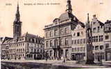 DUREN - Marktplatz M. Rathaus U.St Annenkirche - Nordrhein-Westfalen - Deutschland. - Düren