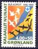 ##Greenland 1991. Blue Cross. Michel 220. MNH(**) - Ungebraucht