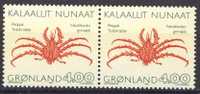 ##Greenland 1993. Pair. Michel 231. MNH(**) - Unused Stamps