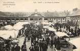 Cany.La Place Du Marché.Non Circulée. - Cany Barville