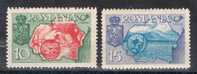 Rumania Flores Y Paisajes, * 10 Y 15 Bani - Unused Stamps