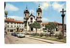 Portugal Cor 7078 – GUARDA - IGREJA PRAÇA - OLD CARS AUTOMOBILES SIMCA 1000 MERCEDES HECKFLOSSE CITROEN - Guarda