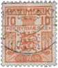 Danemark Taxe 1930. ~ T 35 - 10 Ø Jaune-orange - Postage Due